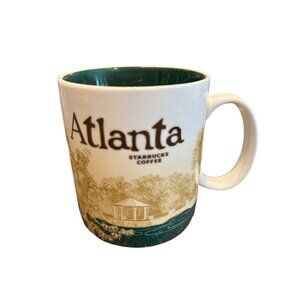 Starbucks Coffee Atlanta Collectible Mug‎ 16oz Coffee Hot Chocolate Tea Cup